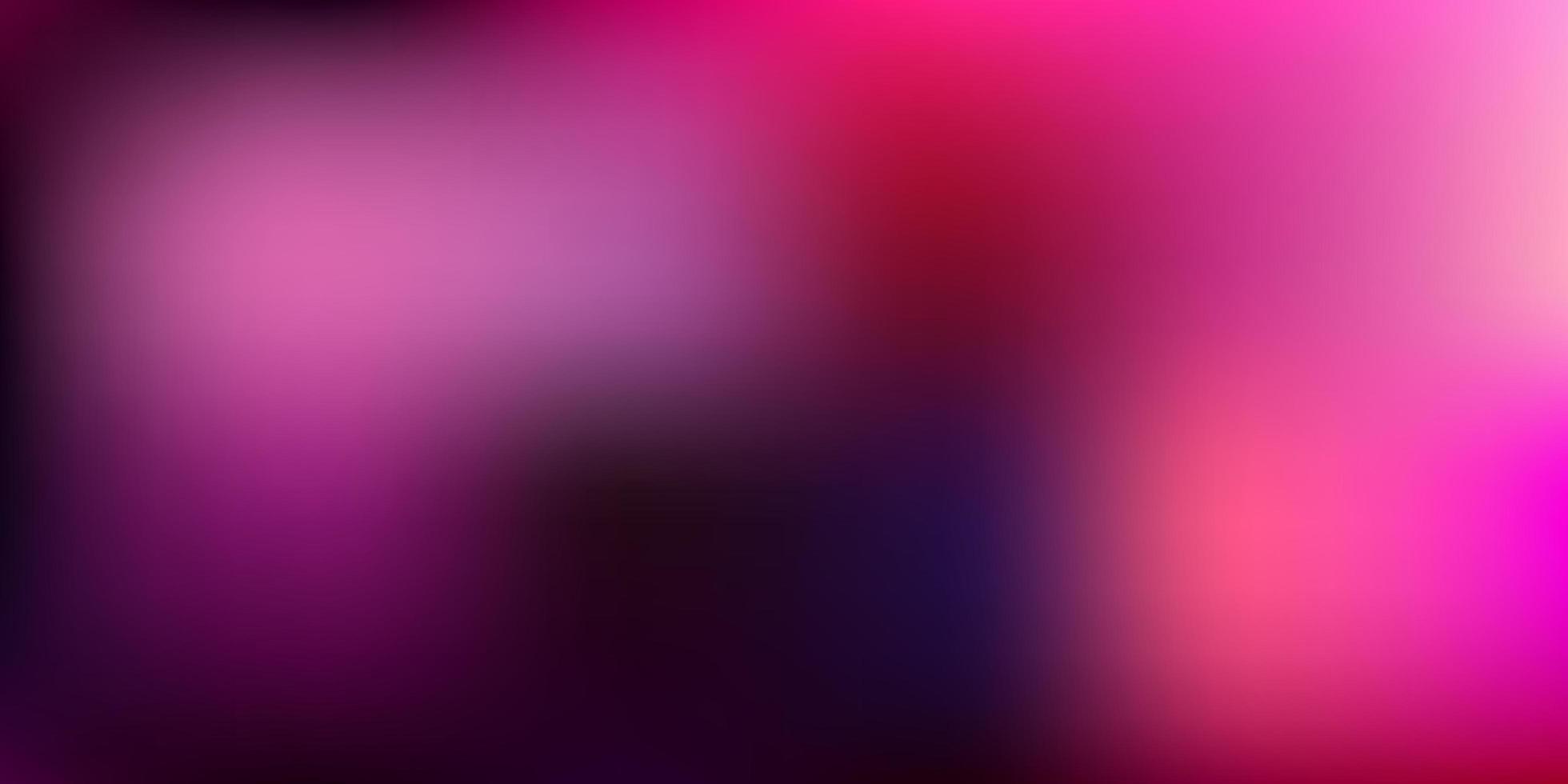 Fondo de desenfoque de vector púrpura oscuro, rosa.