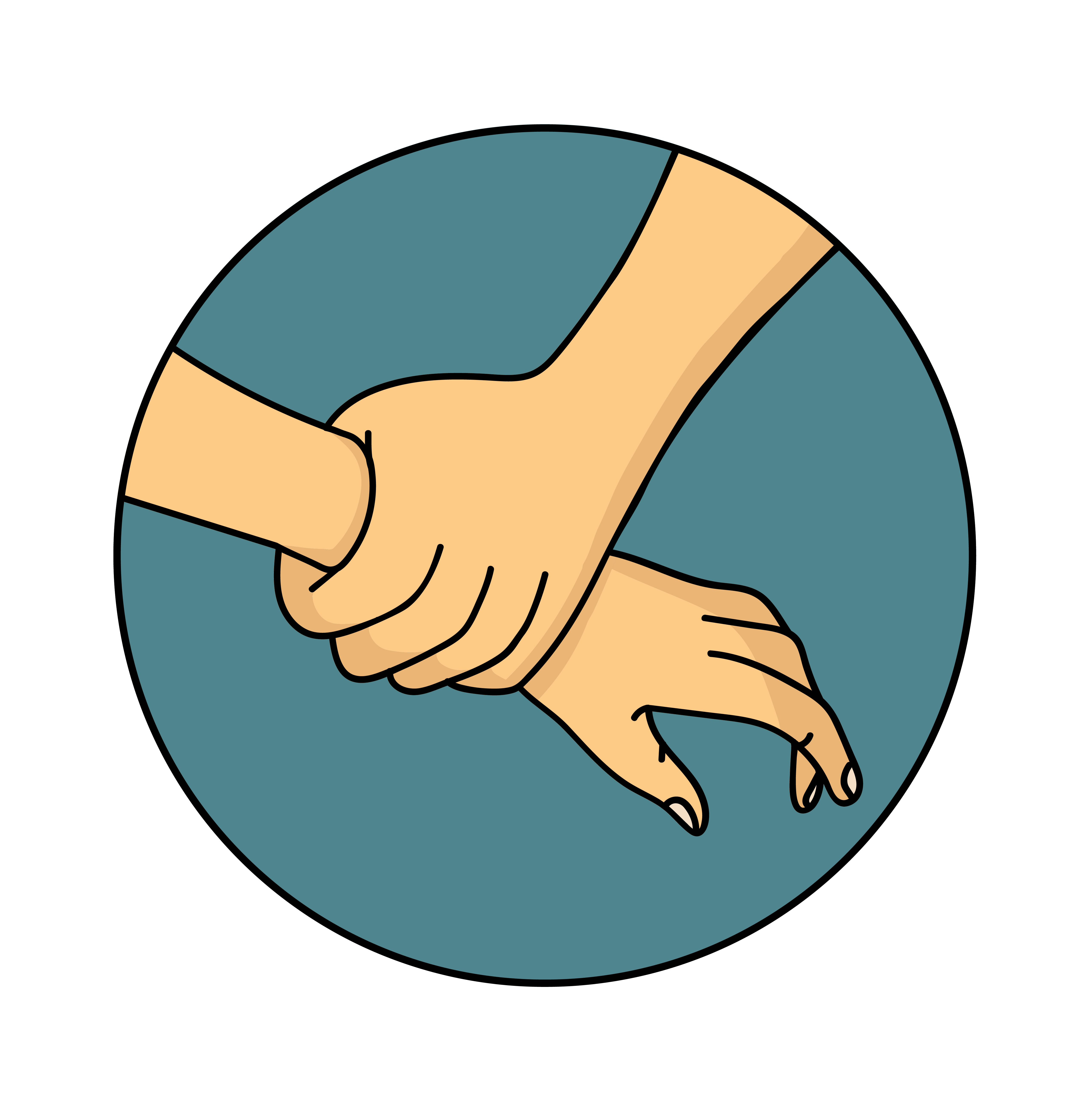 Hand in hand with one another перевод. Help вектор. give a helping hand.