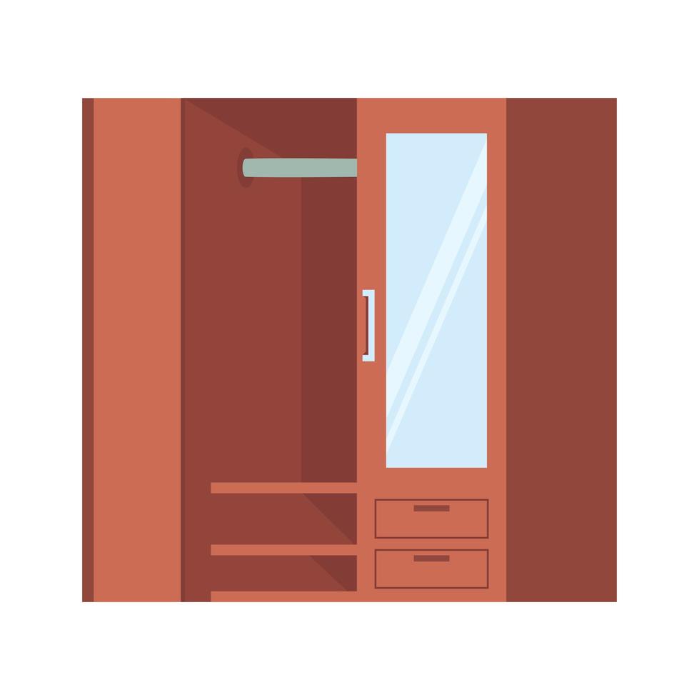 Closet vector icon on white background