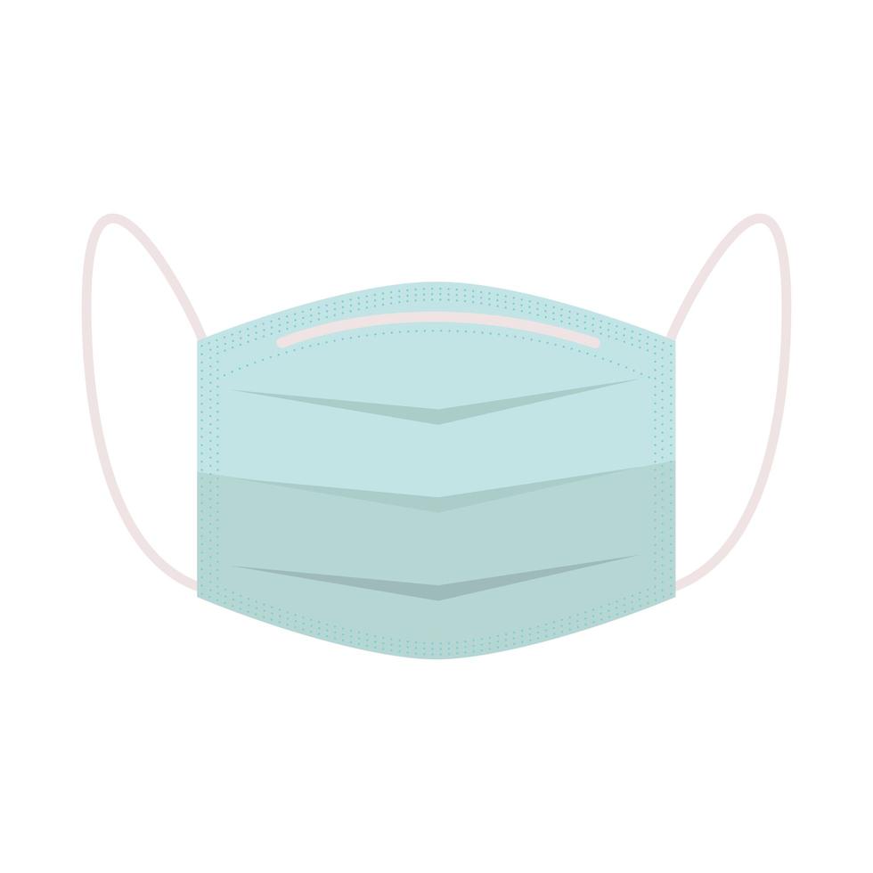 Medical face mask vector