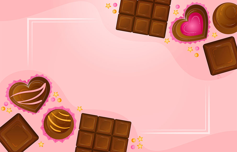 Chocolate Background Design 1877363 Vector Art at Vecteezy