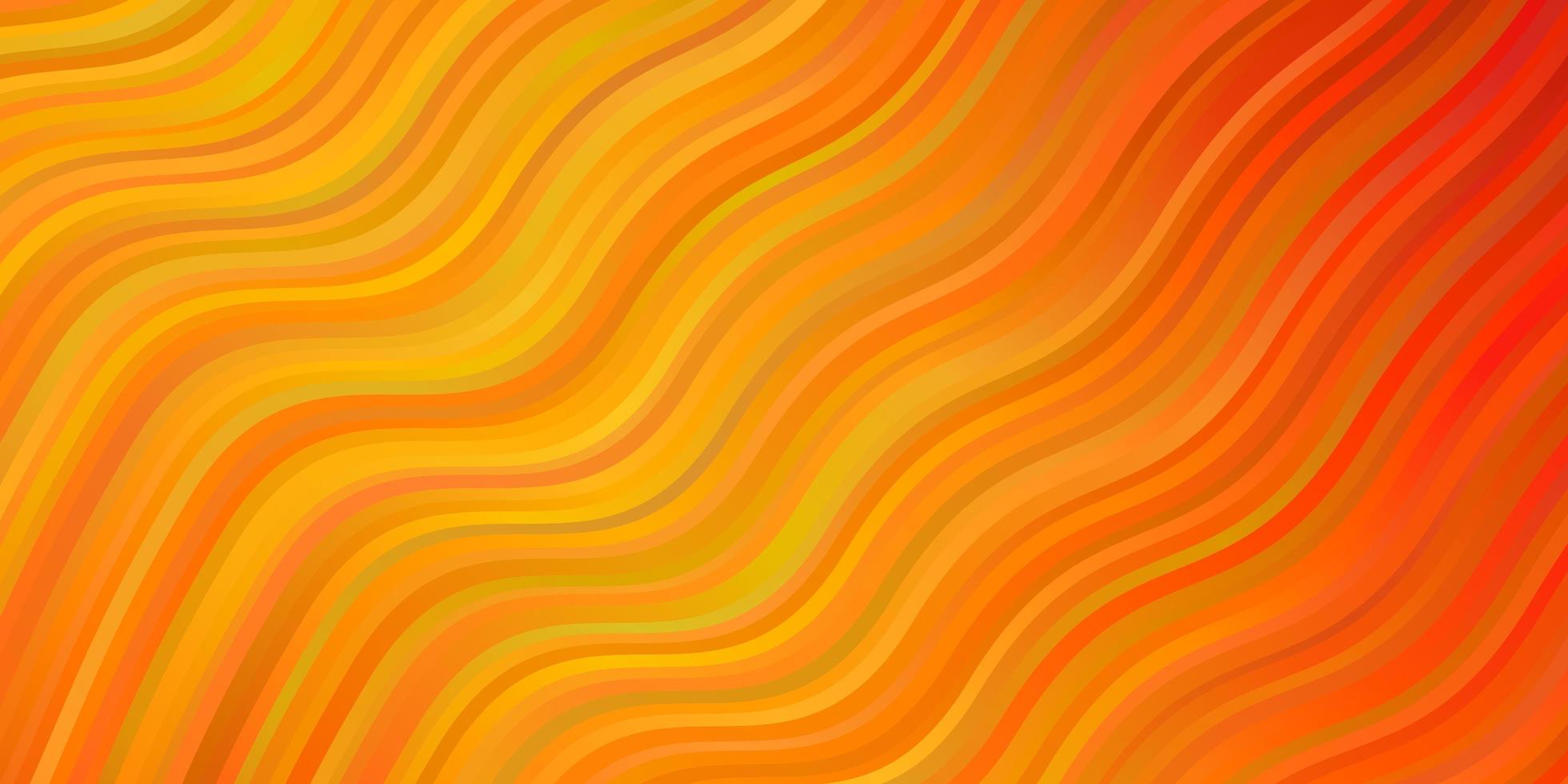 Light Orange vector texture with circular arc.