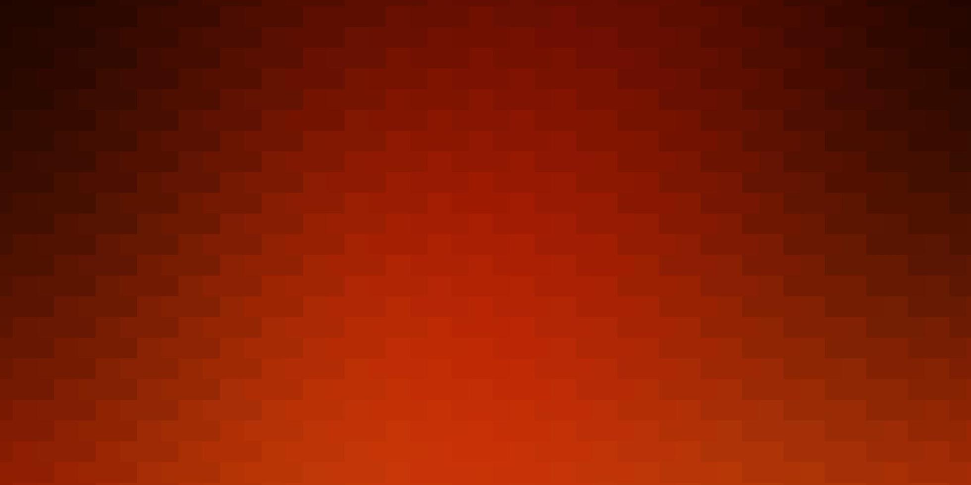 Dark Orange vector layout with lines, rectangles.