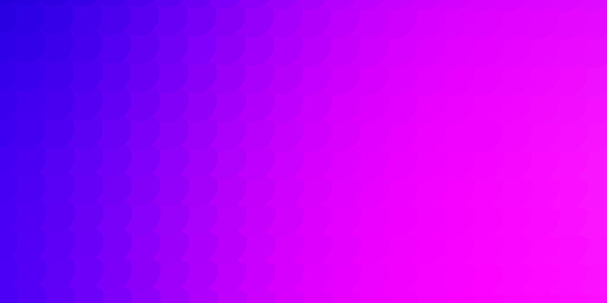 Light Purple, Pink vector backdrop with circles.