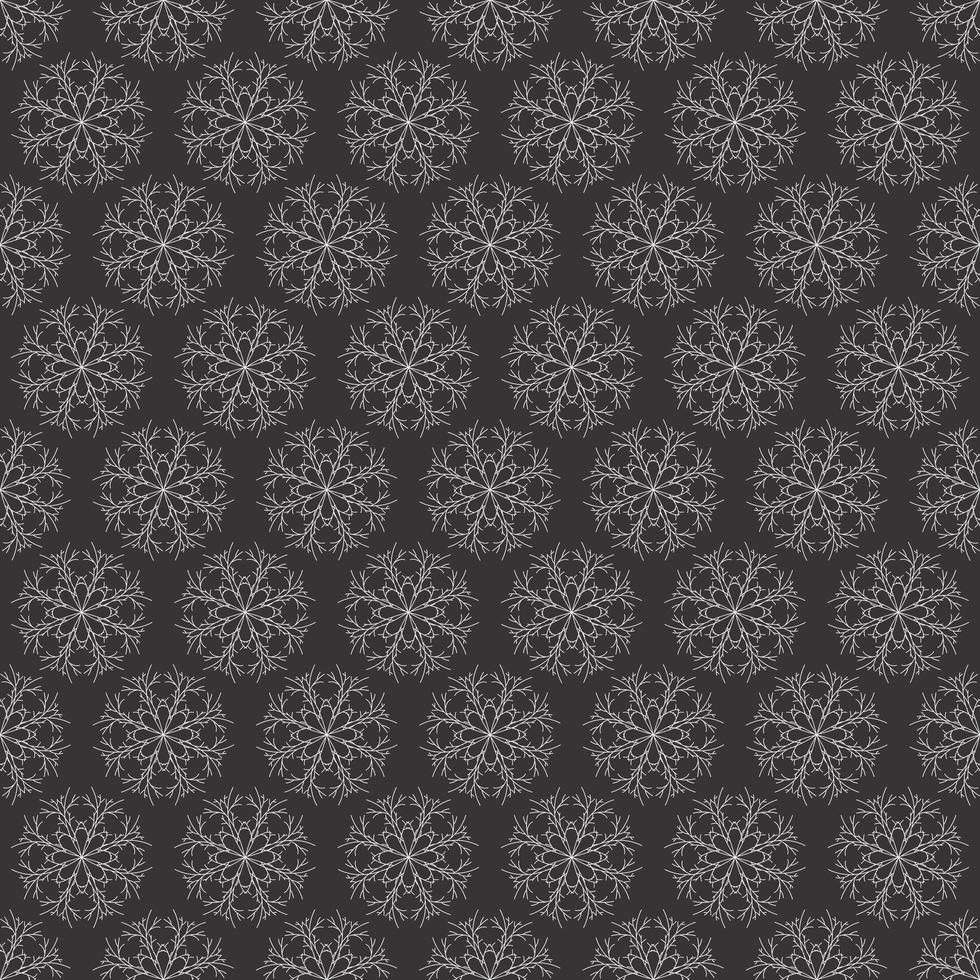 patrón ornamental colorido de estilo único vector