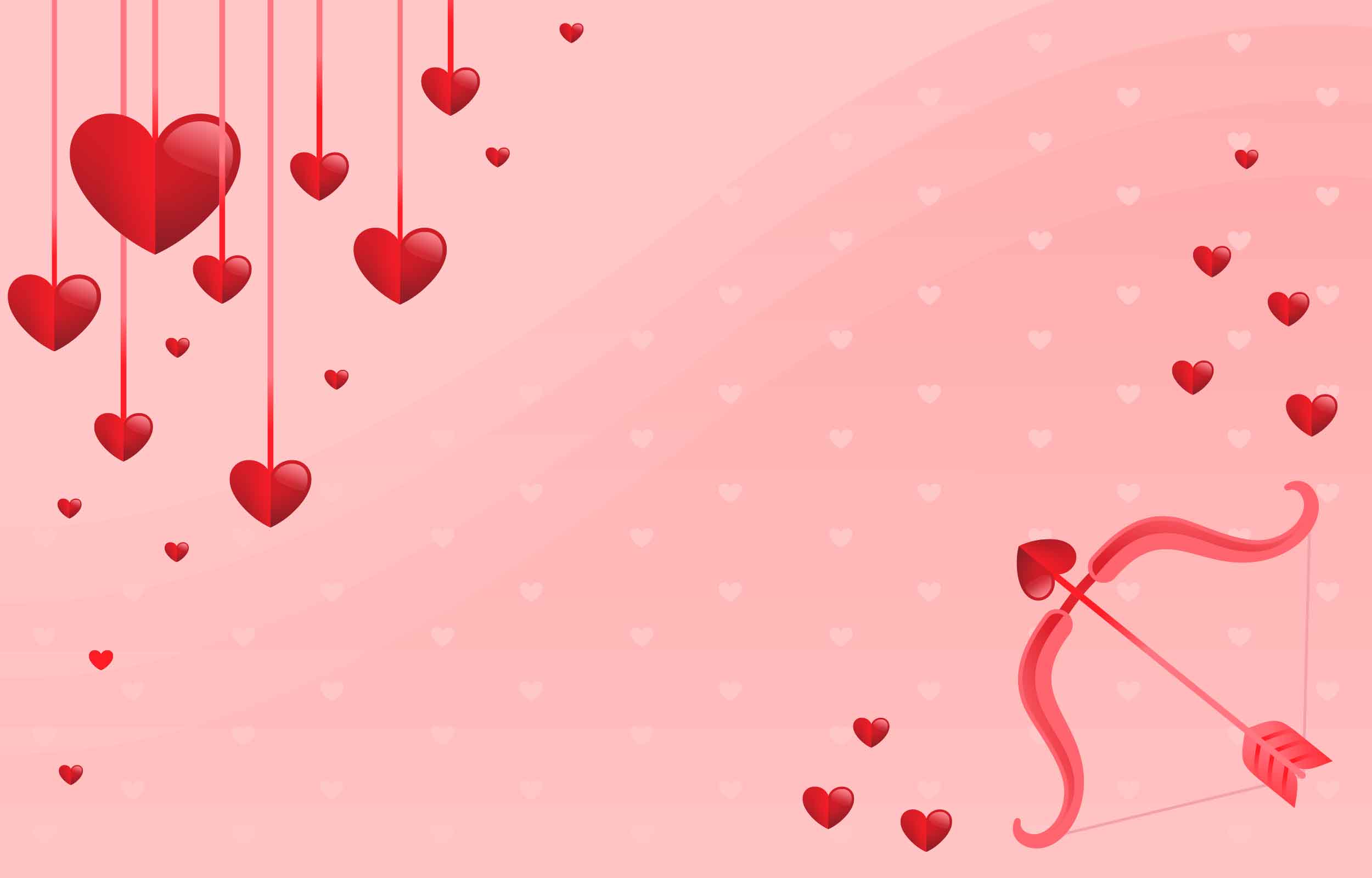 Details 100 heart background vector