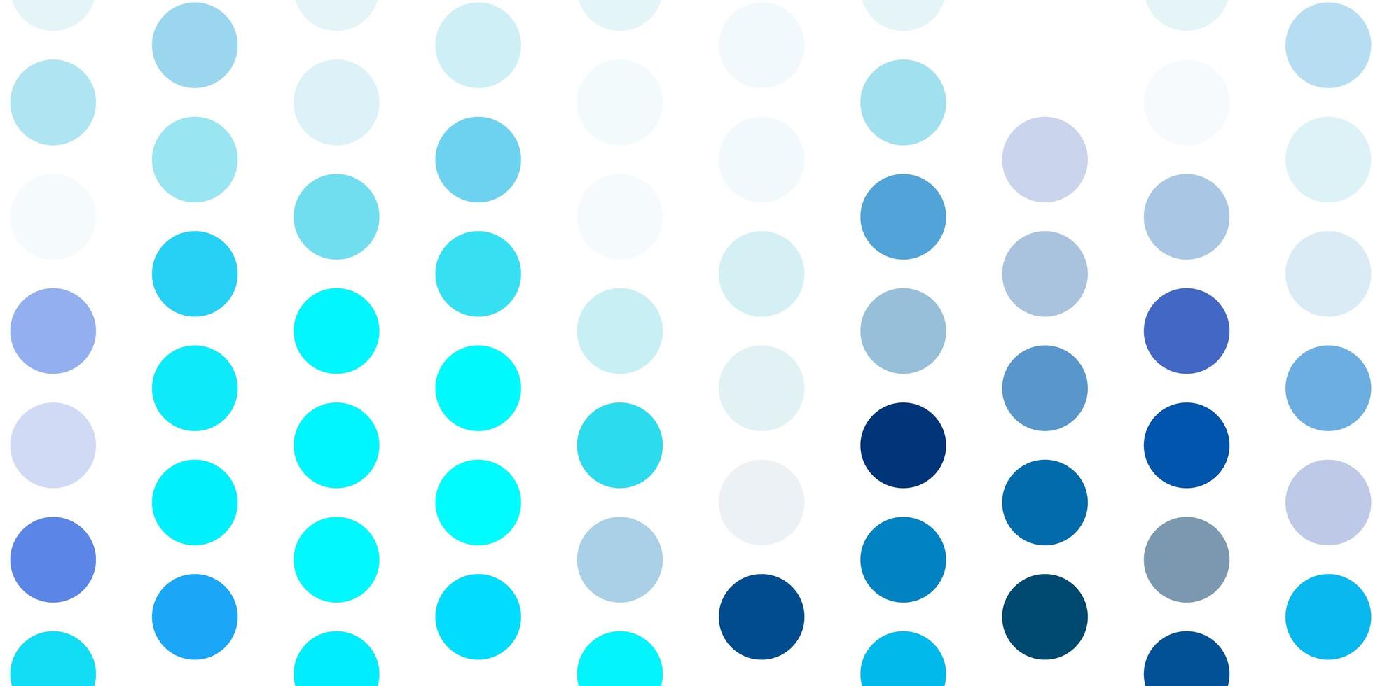 Light blue vector background with bubbles.