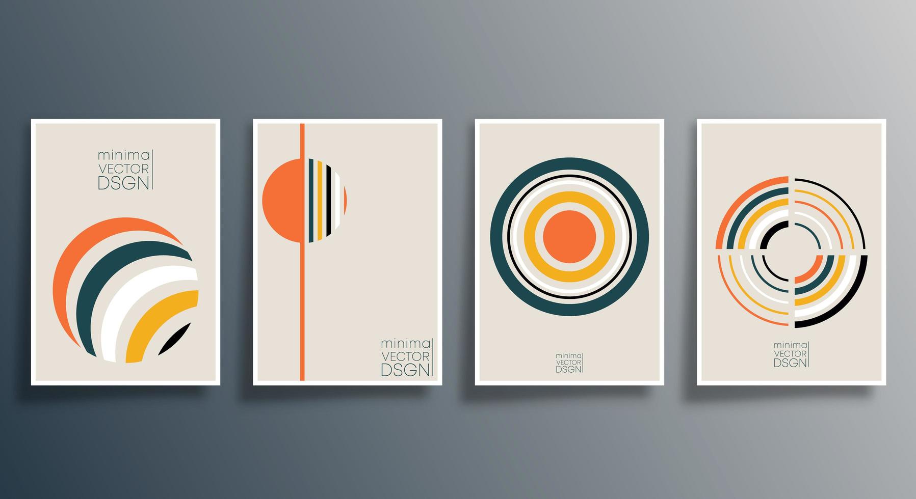 Geometric minimal design set vector