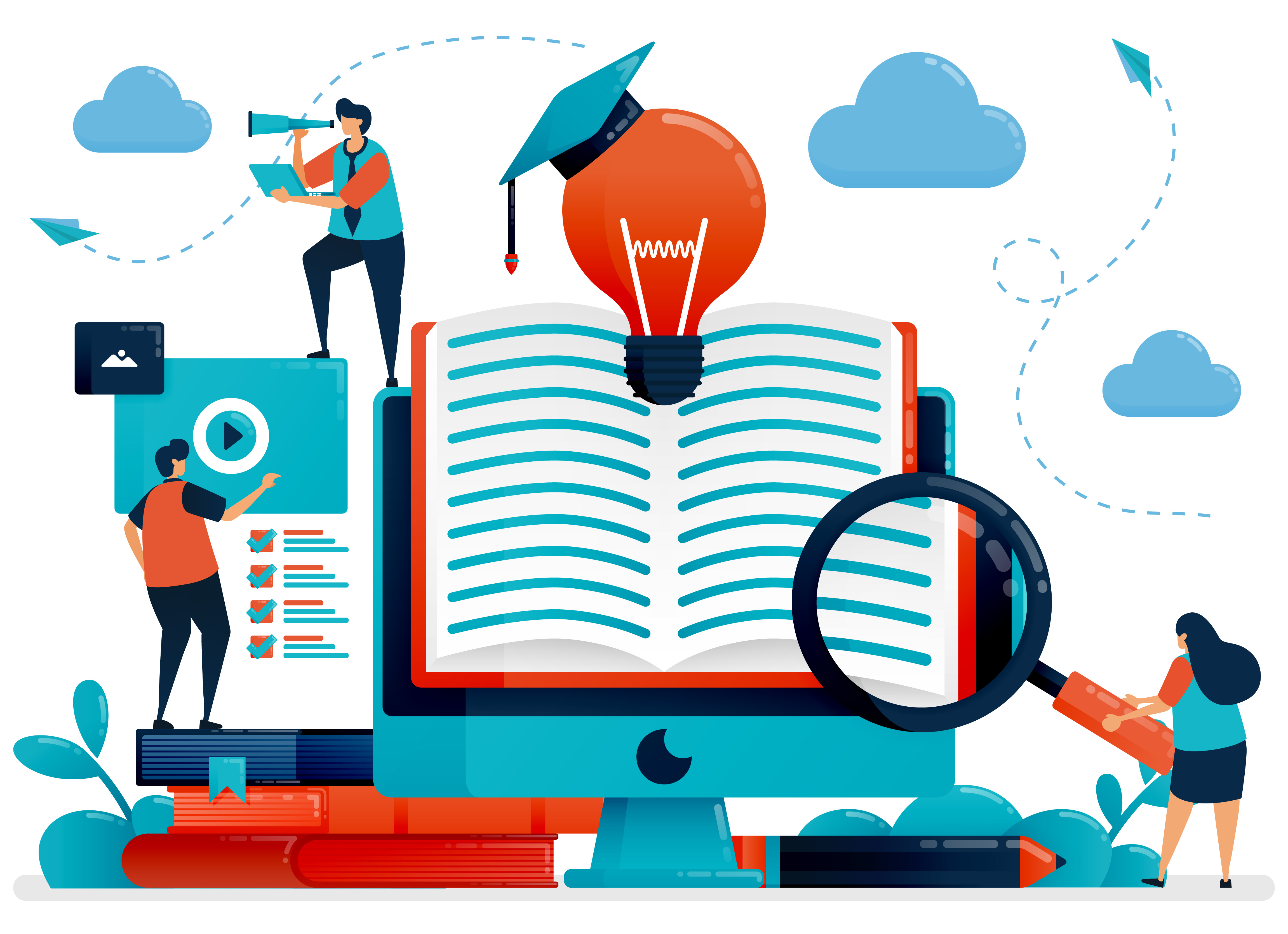  A digital library reading experience with customizable font size and color allows users to read books in a way that is comfortable for them.