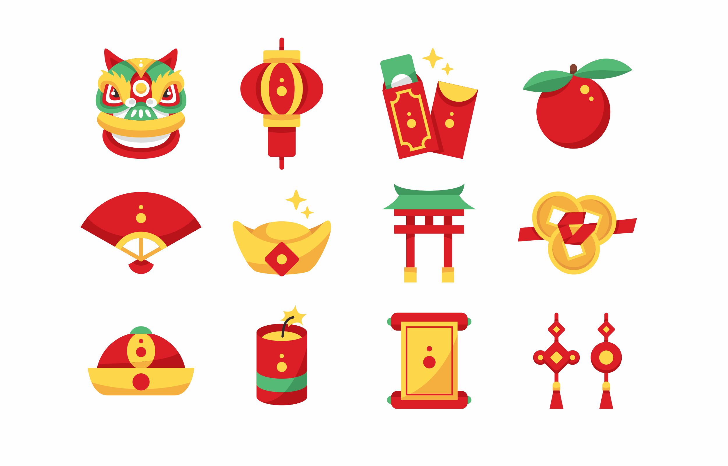 春節素材 春節素材