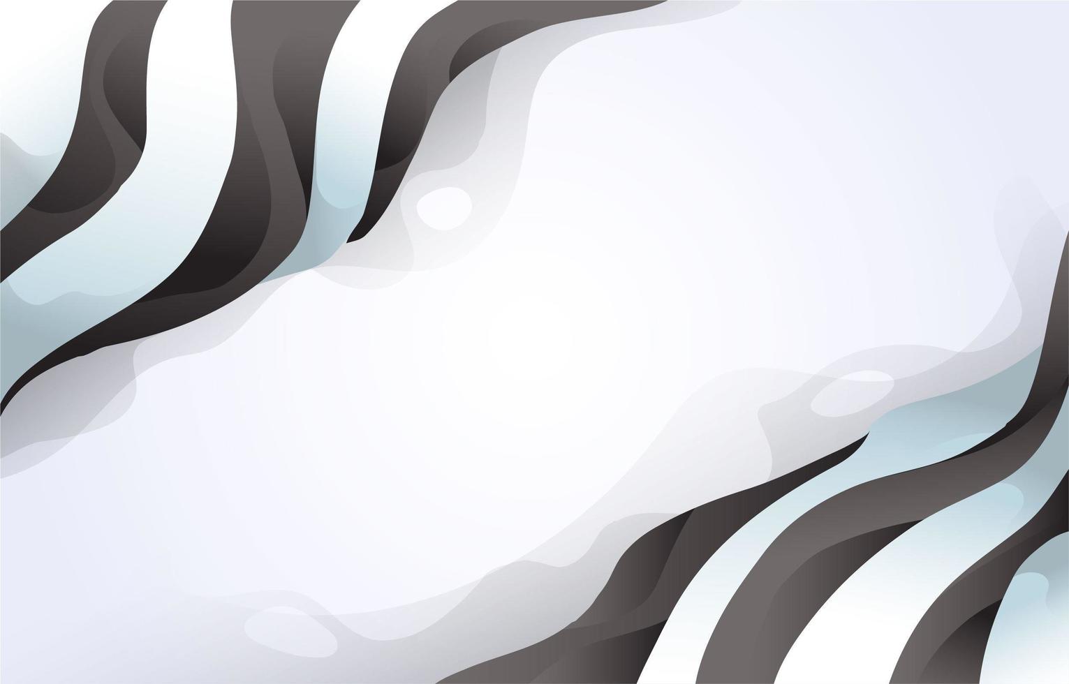 Black White Glacier Background vector