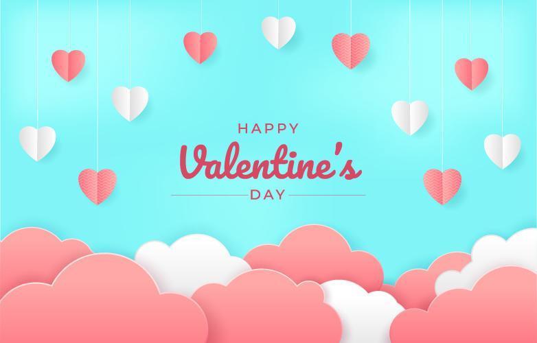 Happy Valentine's Day Background vector