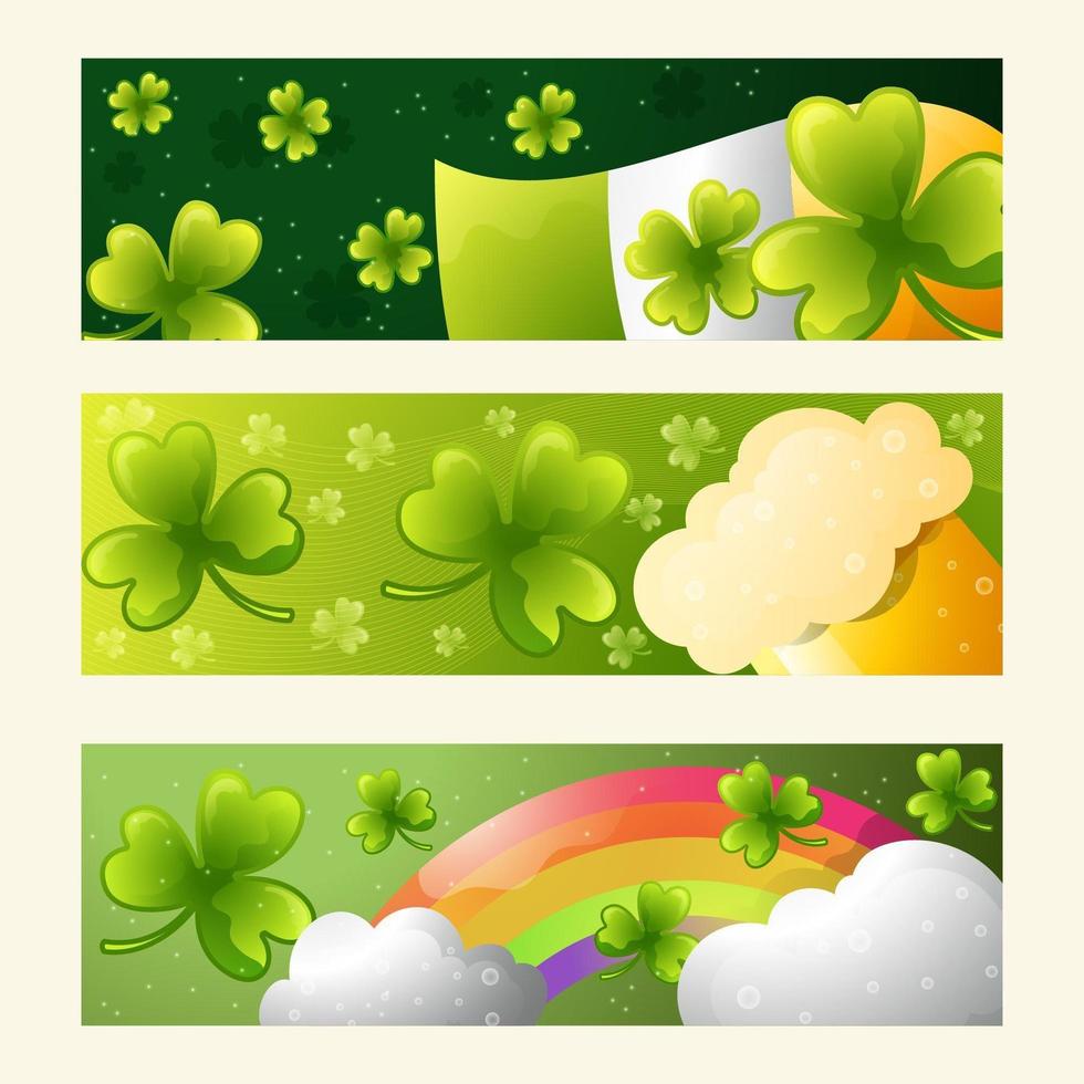 St. Patricks Day Realistic Shamrock vector