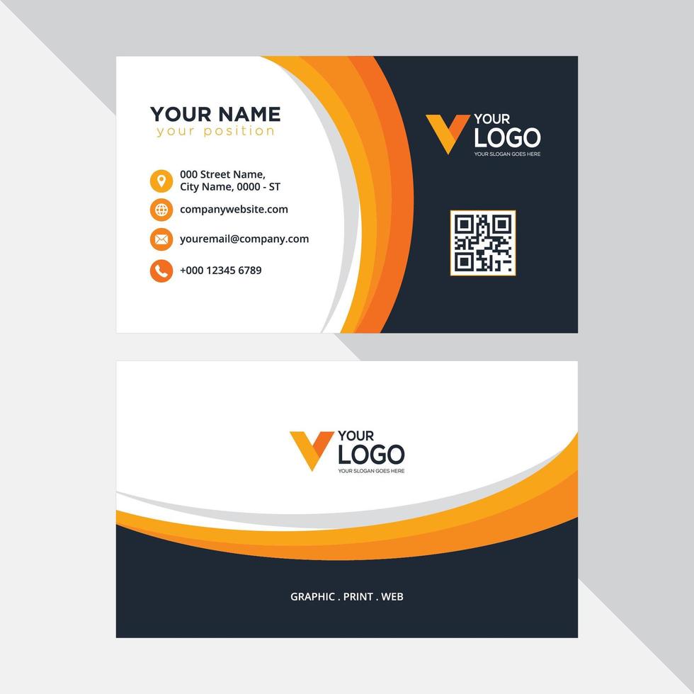 Creative Business Card vector