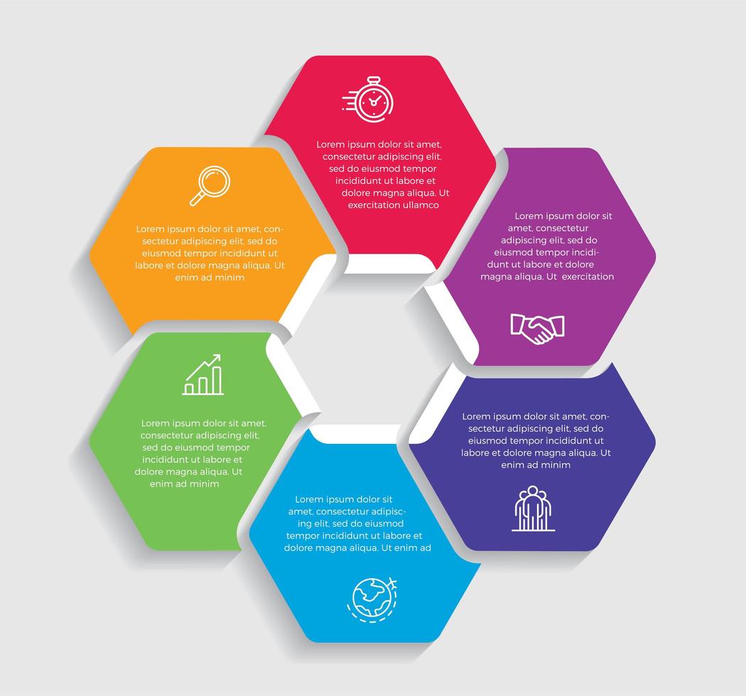 Business concept infographic design vector illustration
