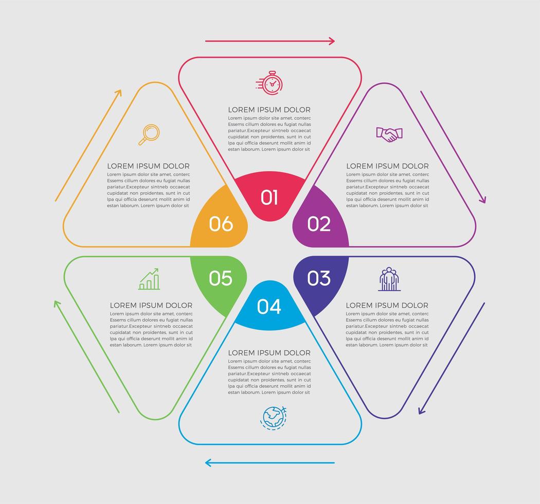 Business concept infographic design vector illustration