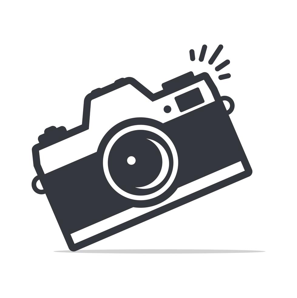 camera icon symbol vector isolated