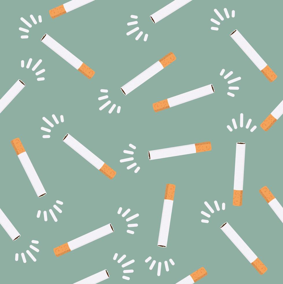 fondo transparente de cigarrillos vector