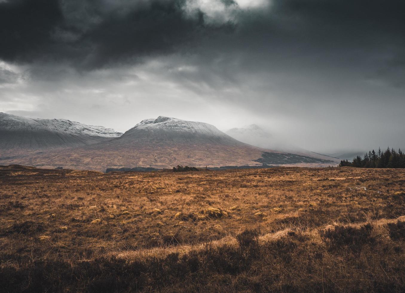 Valley in the Scottish Highlands photo