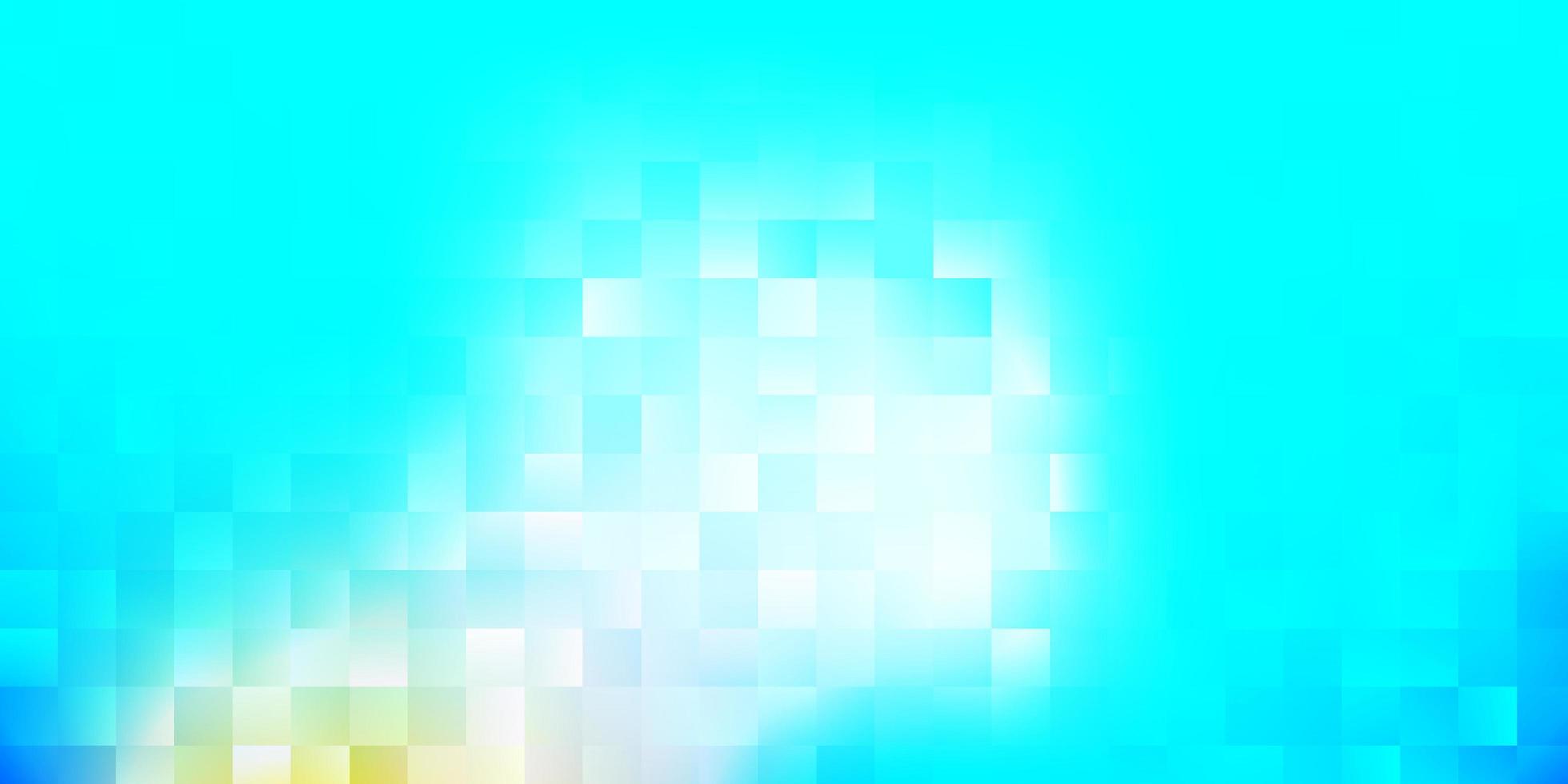 Light blue, yellow vector template with rectangles.