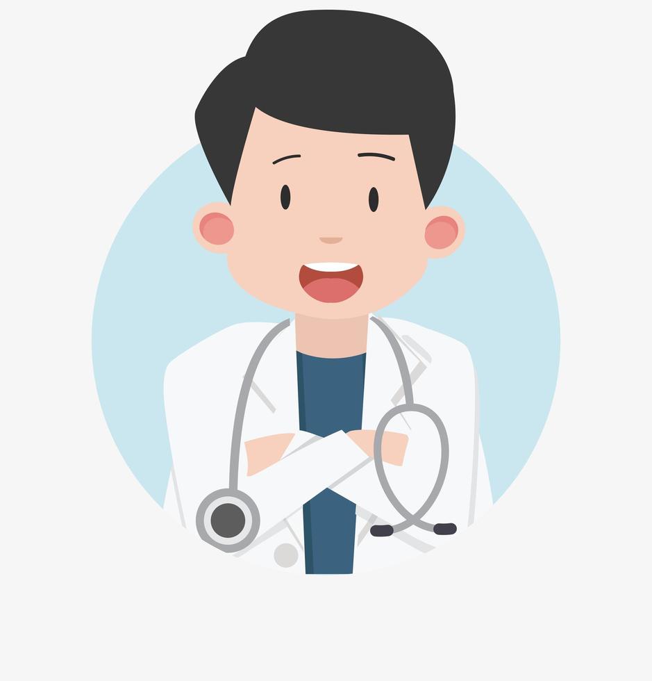 Doctor Medical cartoon design vector