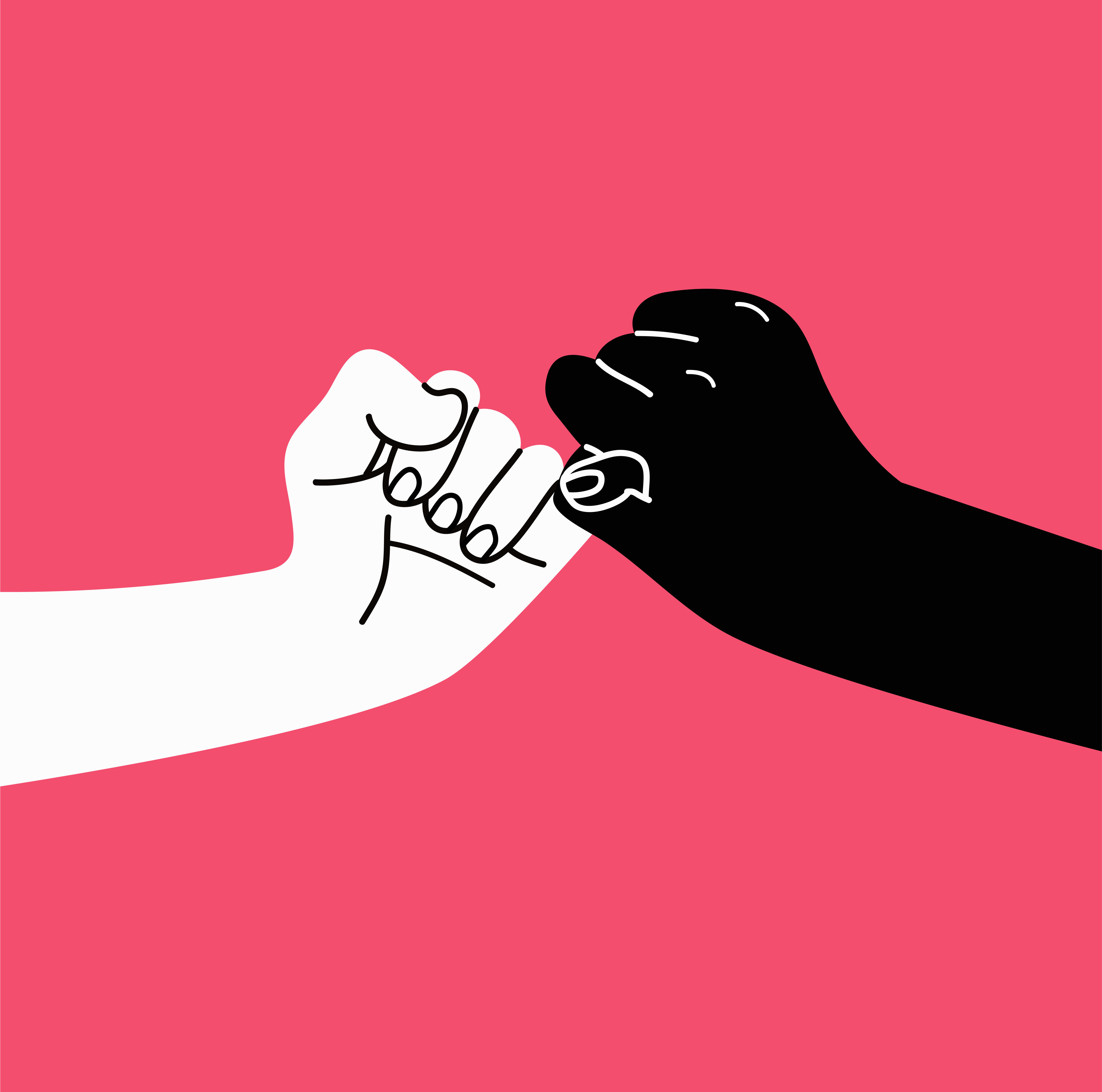 Pinky Swear / Pinky Promise Royalty Free Vector Image Vectorstock