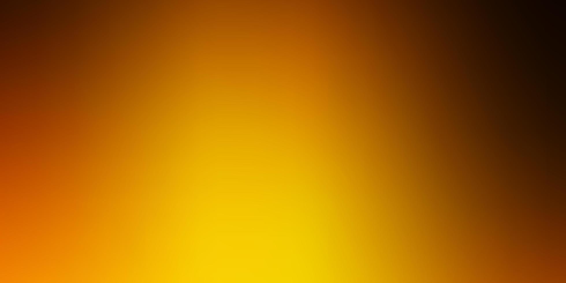 Dark Orange vector modern blurred backdrop.