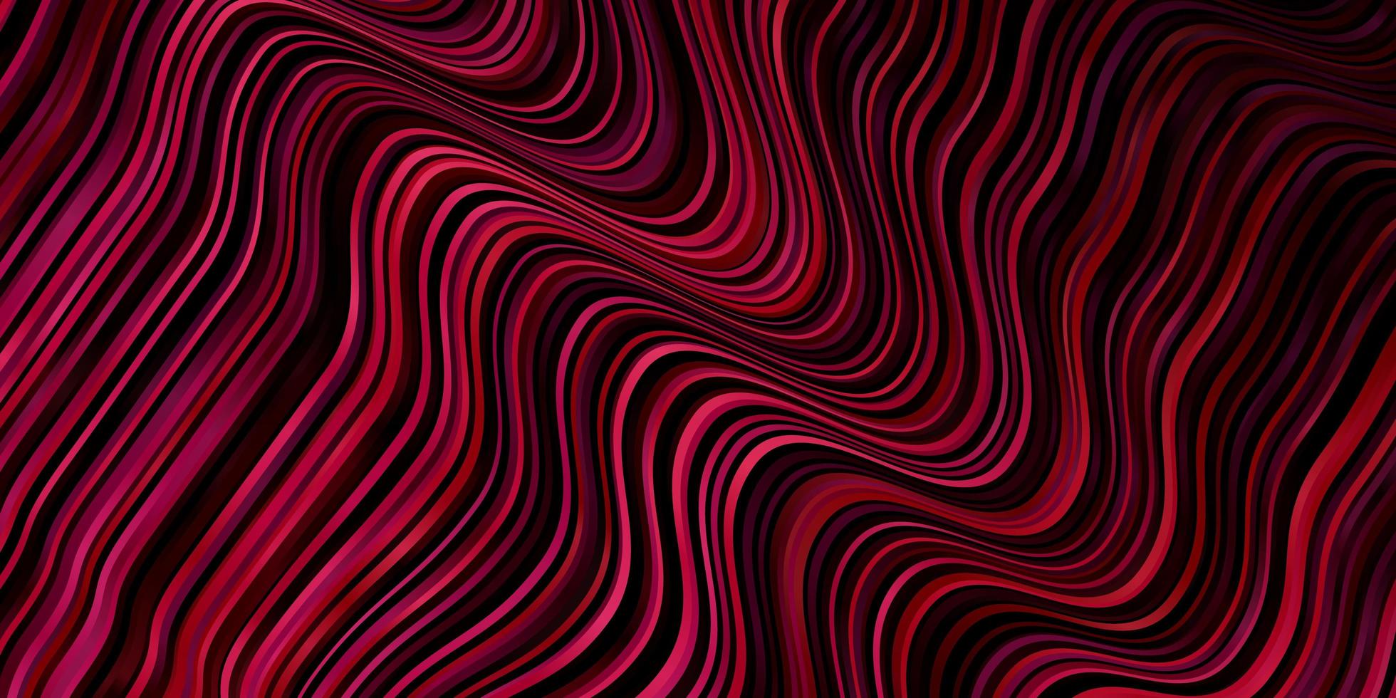 Light Pink, Red vector backdrop with curves. 1886898 Vector Art at Vecteezy