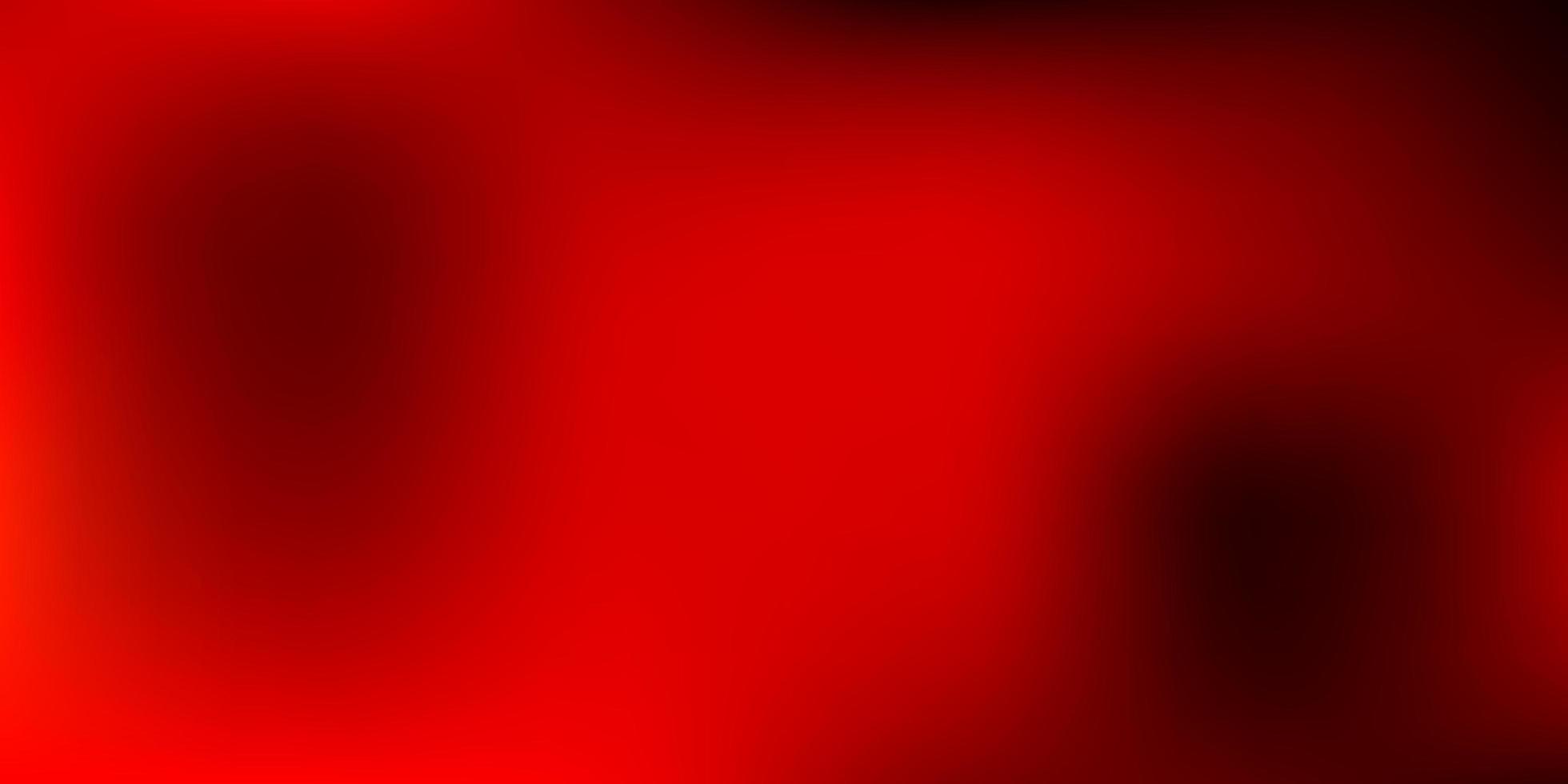 Dark Orange vector abstract blur background.