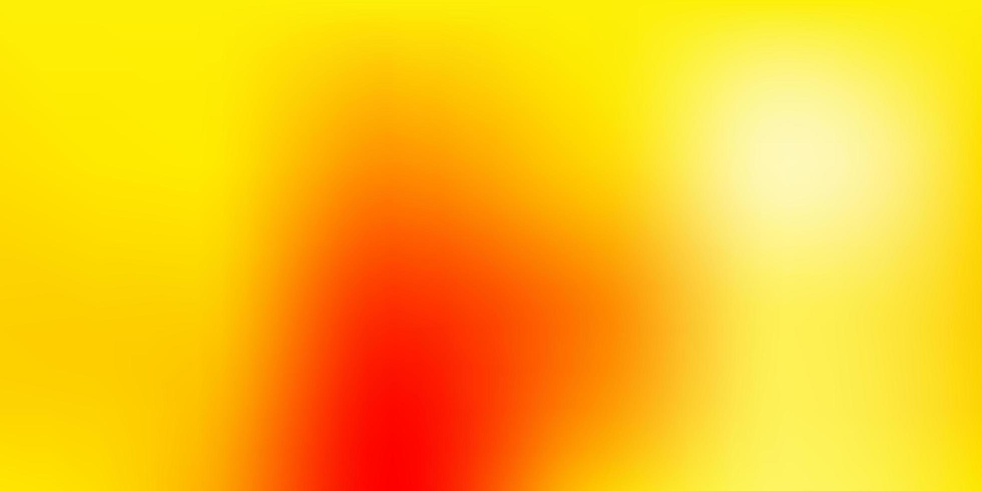 Fondo de desenfoque abstracto de vector naranja claro.