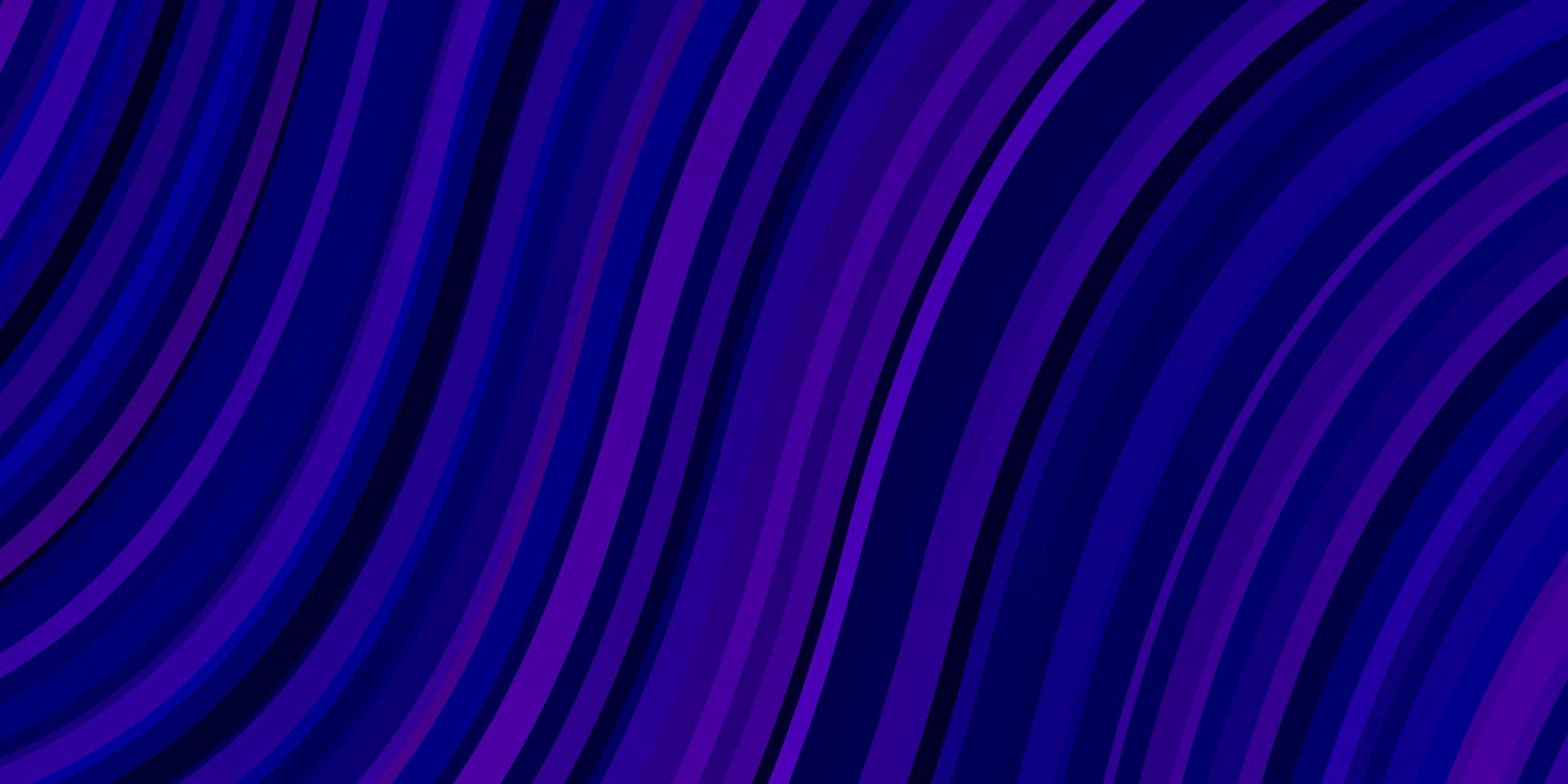 Dark Purple, Pink vector background with lines.