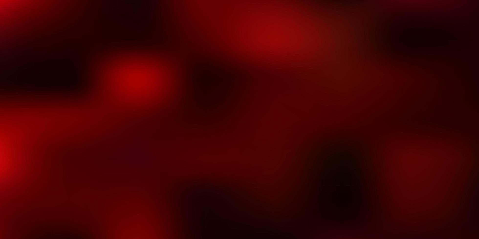 Fondo de desenfoque abstracto de vector rojo oscuro.