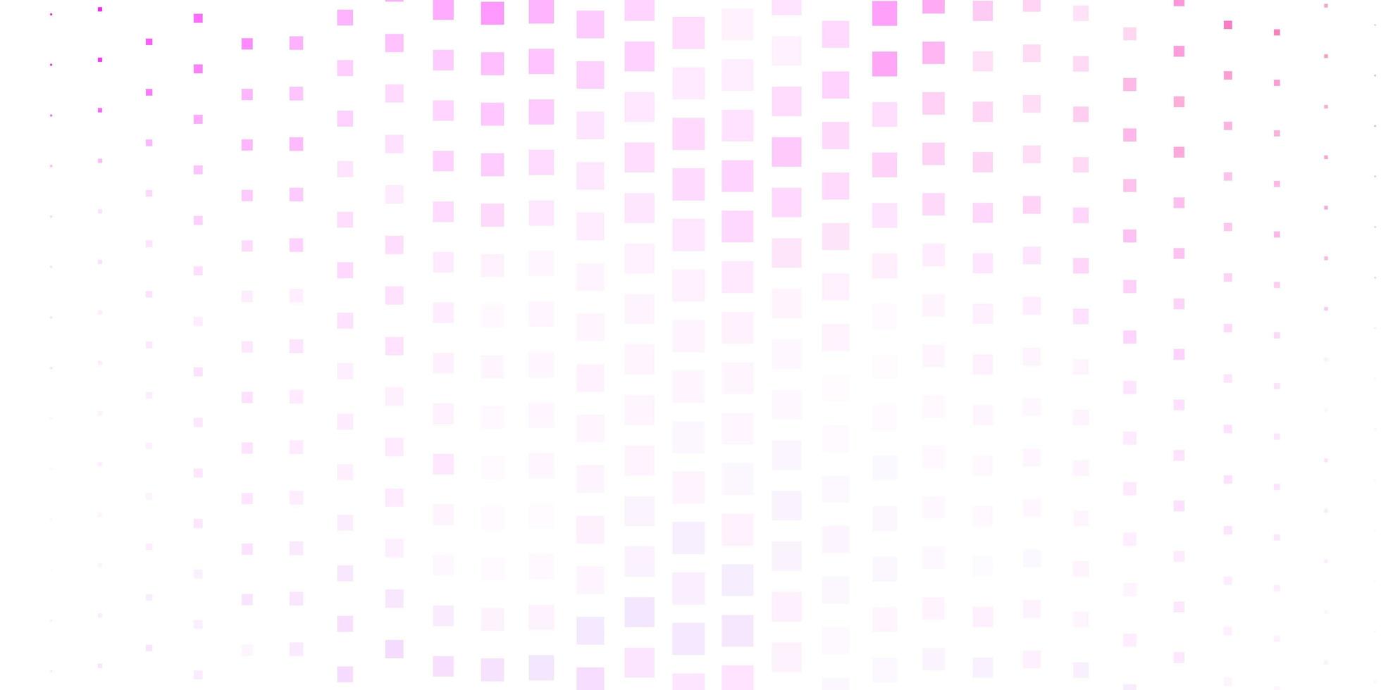 Dark Purple, Pink vector background with rectangles.