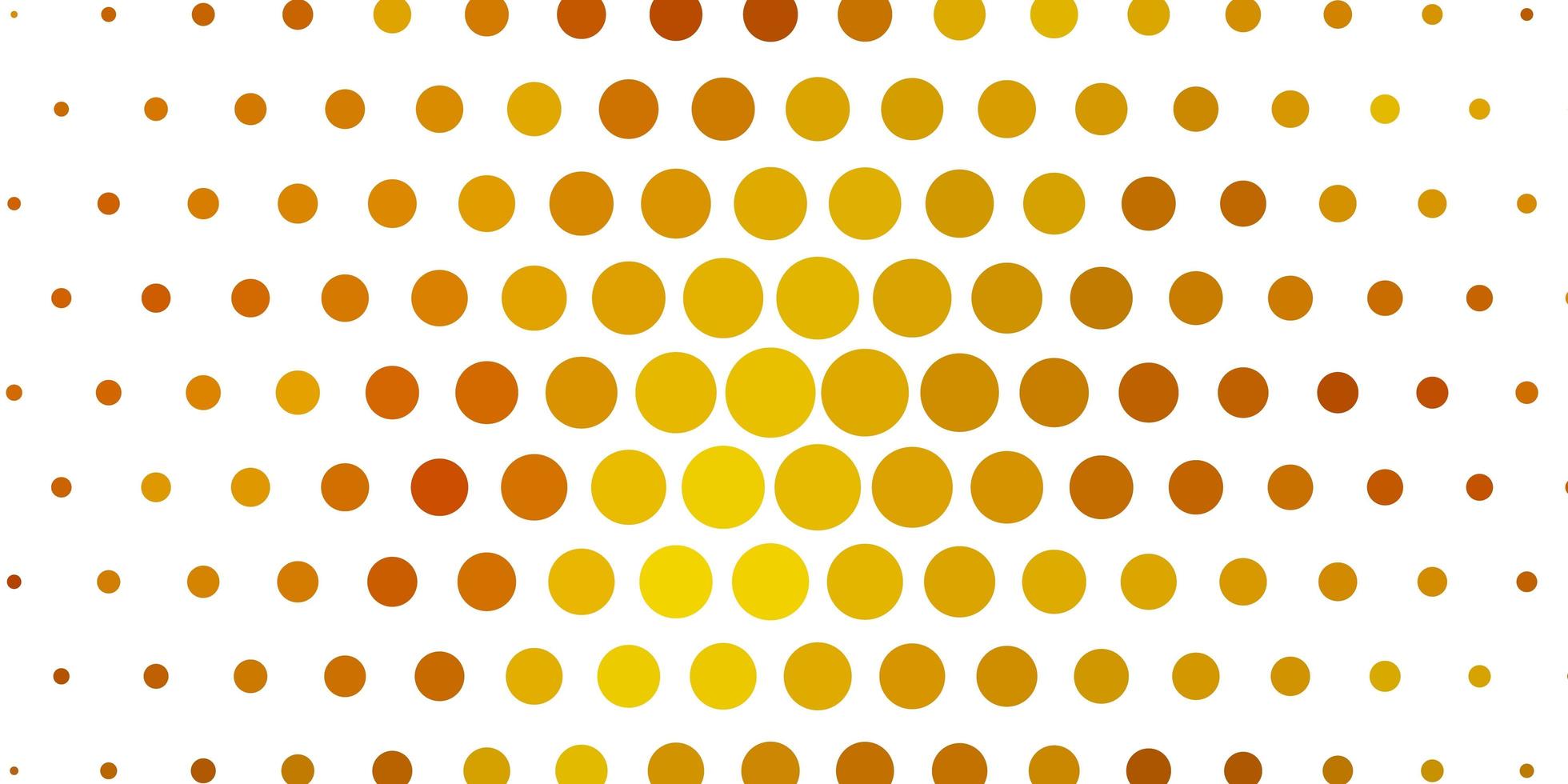 Light Green, Yellow vector backdrop with circles.