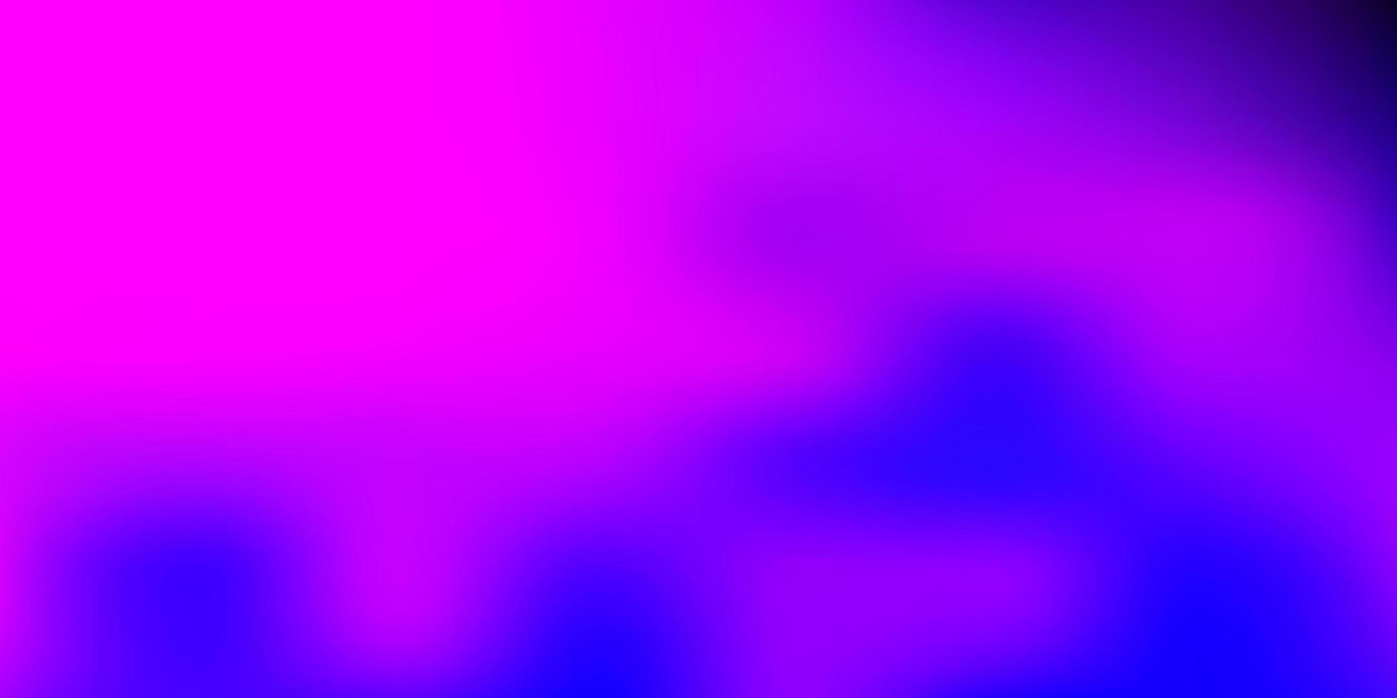 patrón de desenfoque abstracto de vector rosa claro, azul.