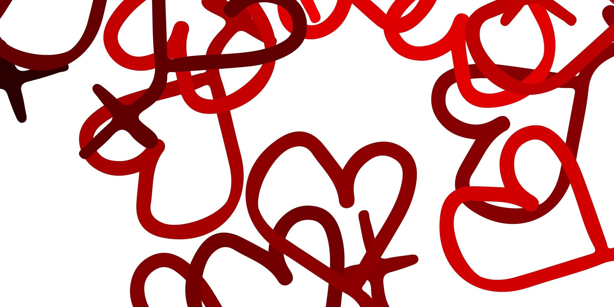 Light Red vector backdrop with woman's power symbols.