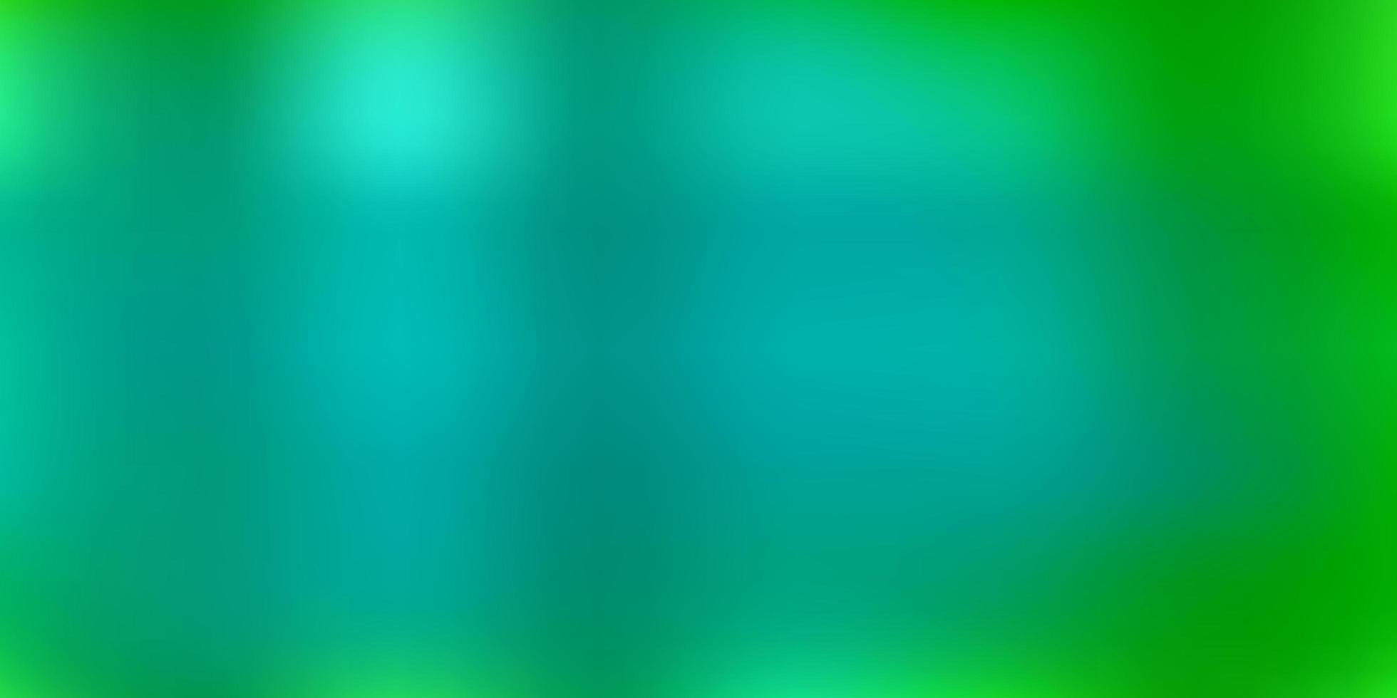 textura de desenfoque abstracto de vector verde claro.