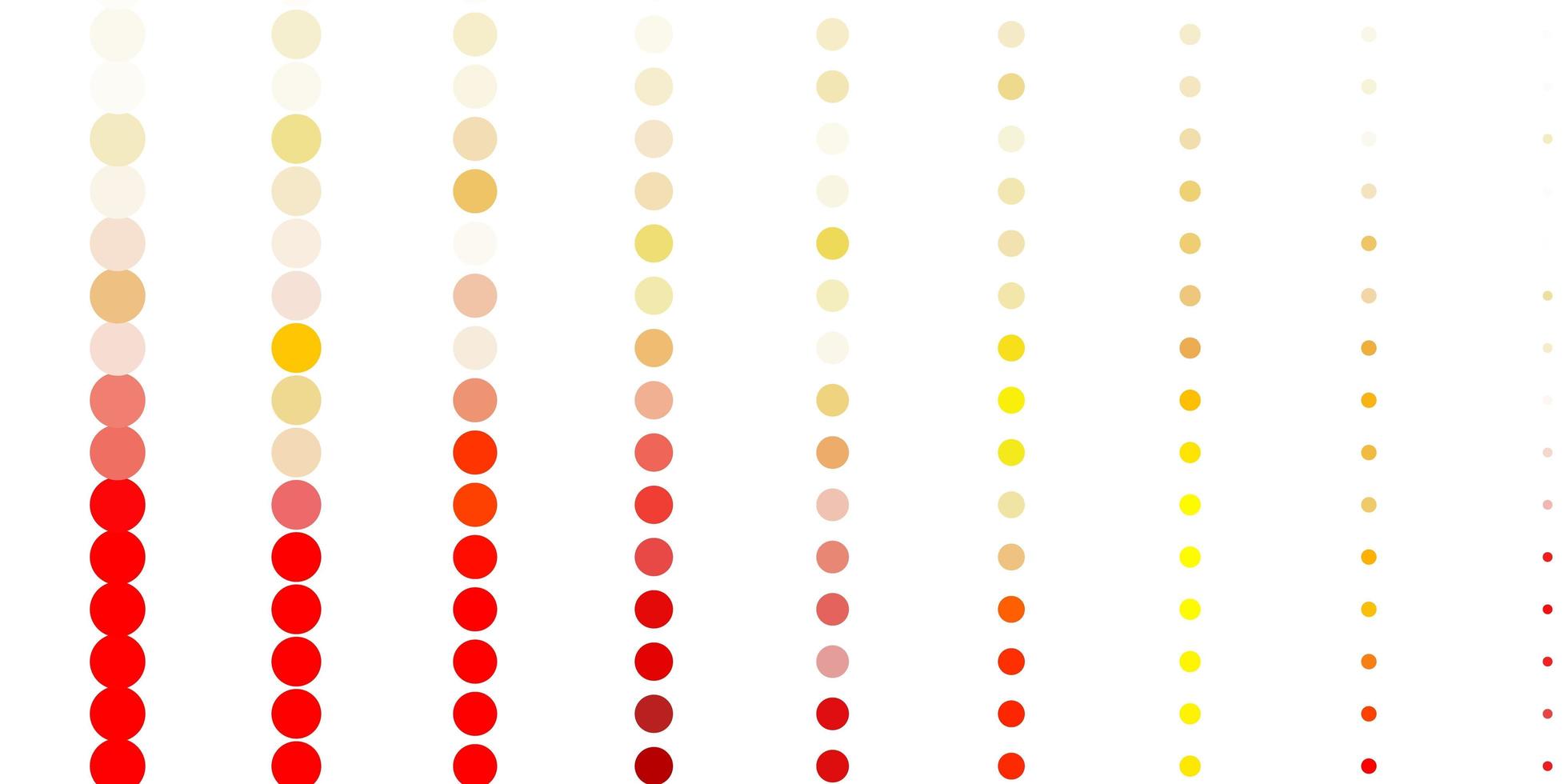 Light pink, yellow vector template with circles.