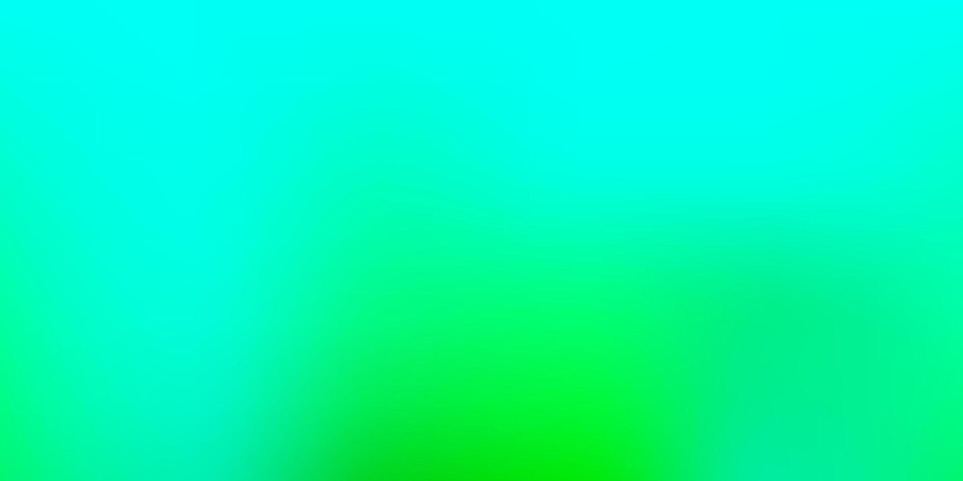 Light Green vector gradient blur texture.