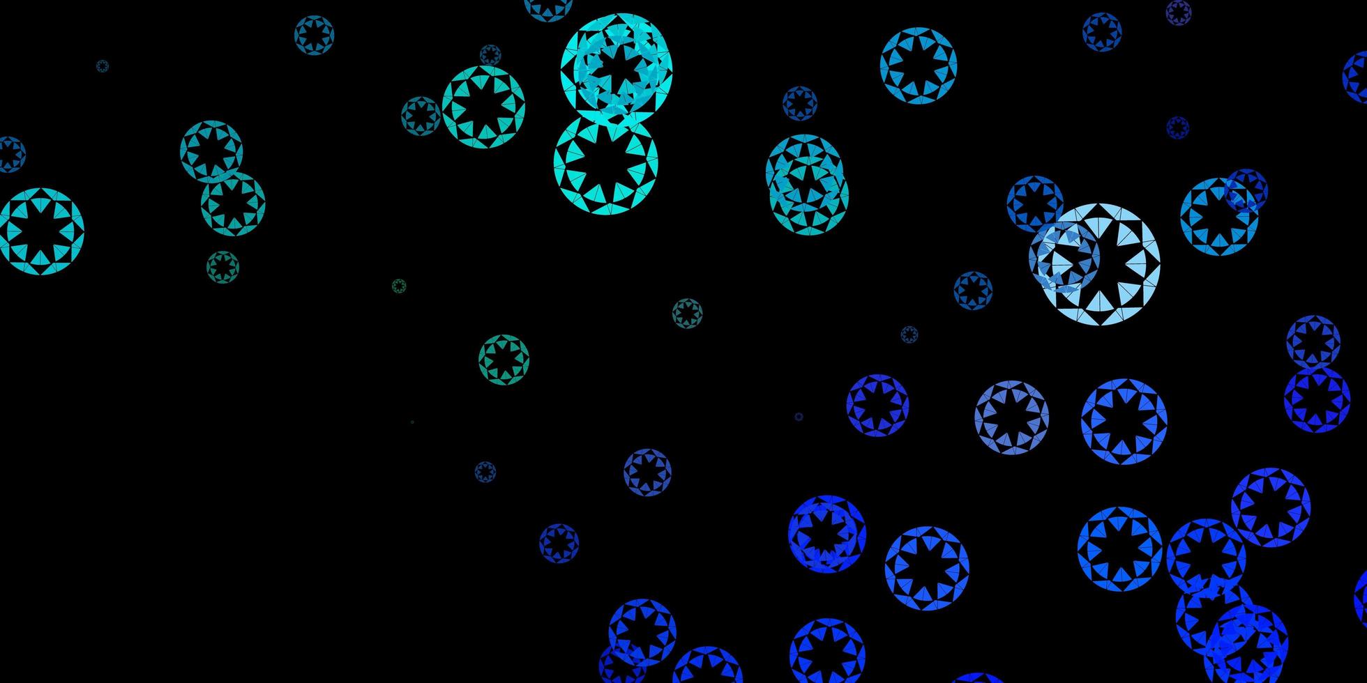 Dark blue vector layout with circle shapes.