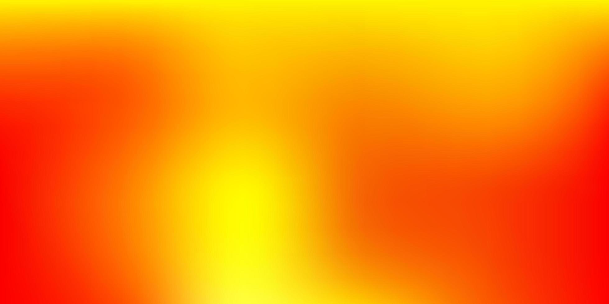 patrón de desenfoque abstracto de vector naranja claro.