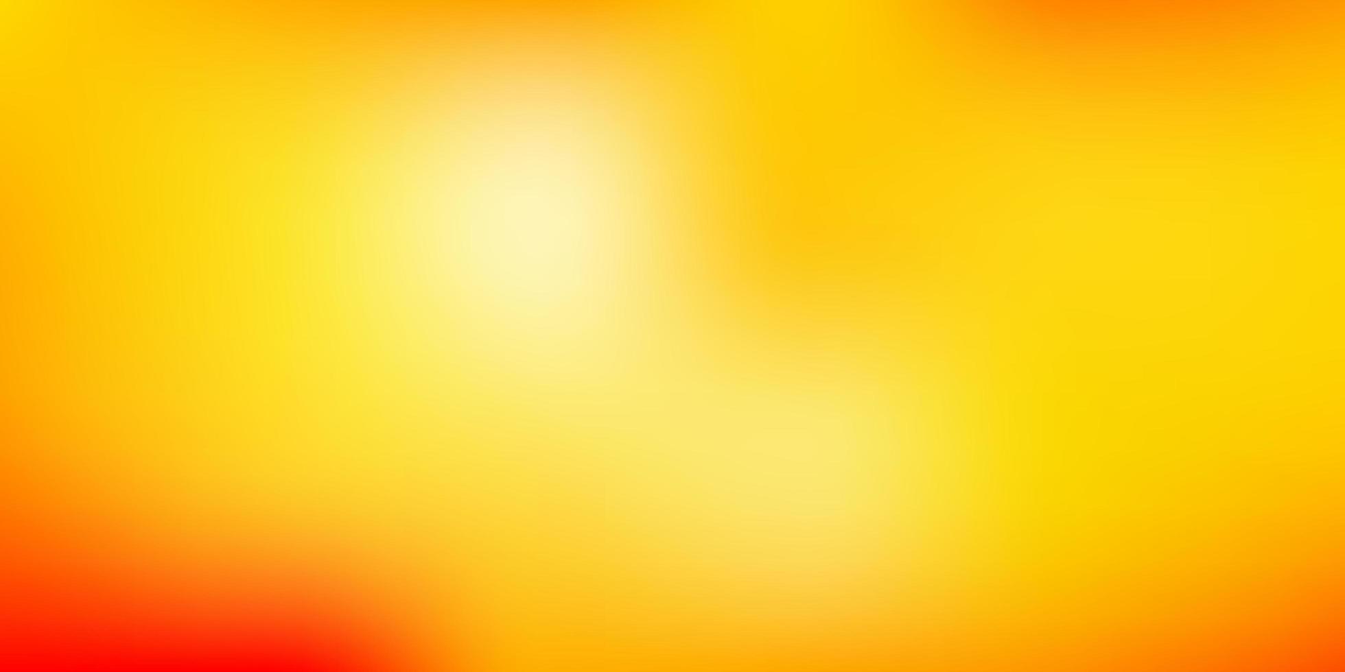 Light Orange vector blurred backdrop.