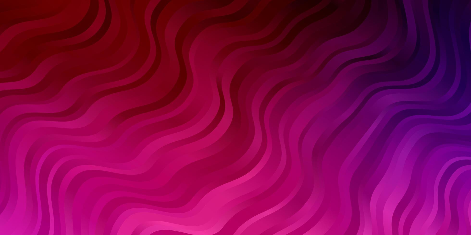 Dark Purple, Pink vector background with lines.