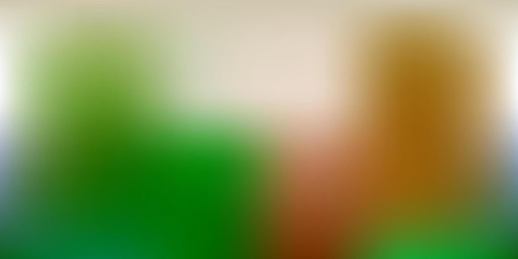 Dark Green, Red vector blurred background.