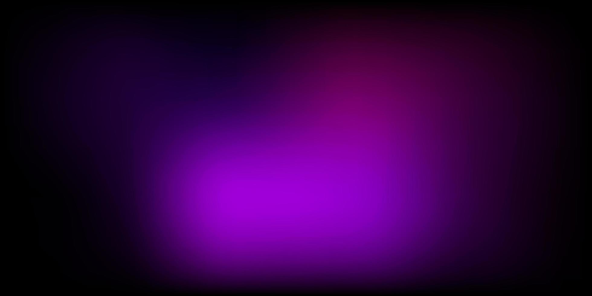 Dark Purple vector gradient blur pattern.