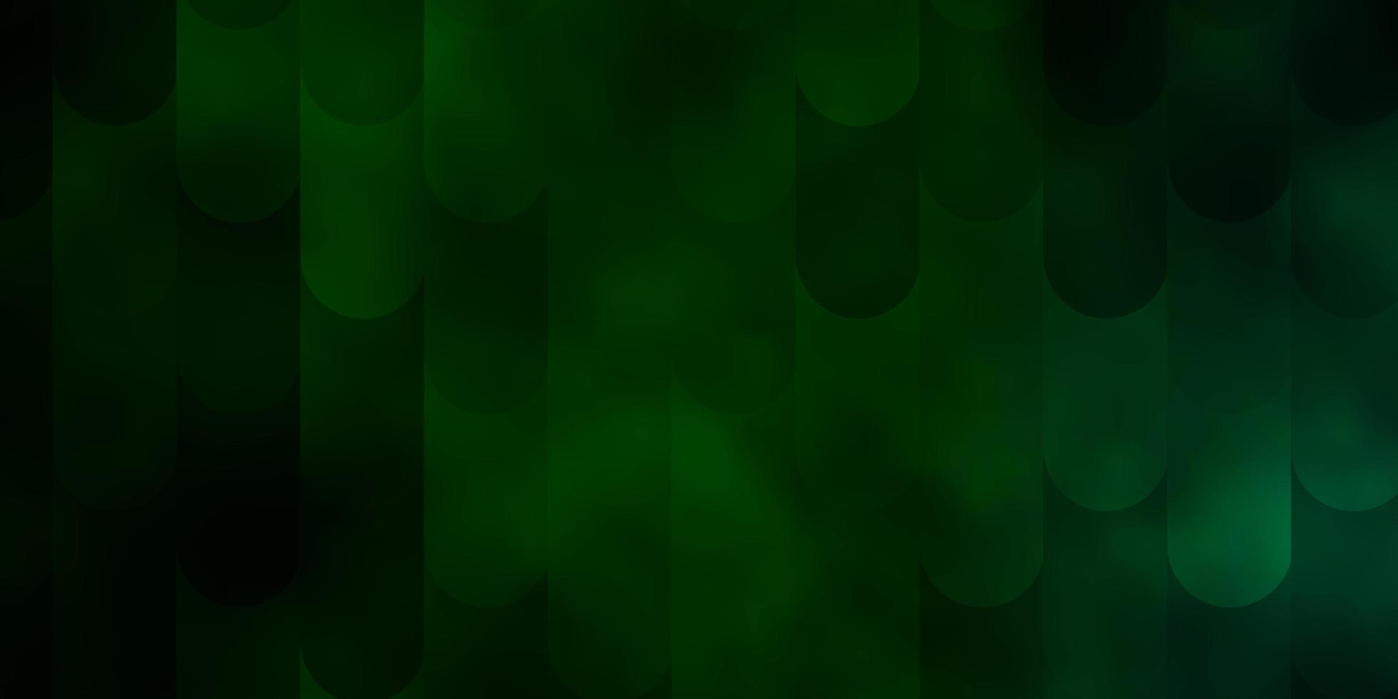 Dark Green vector layout with lines.