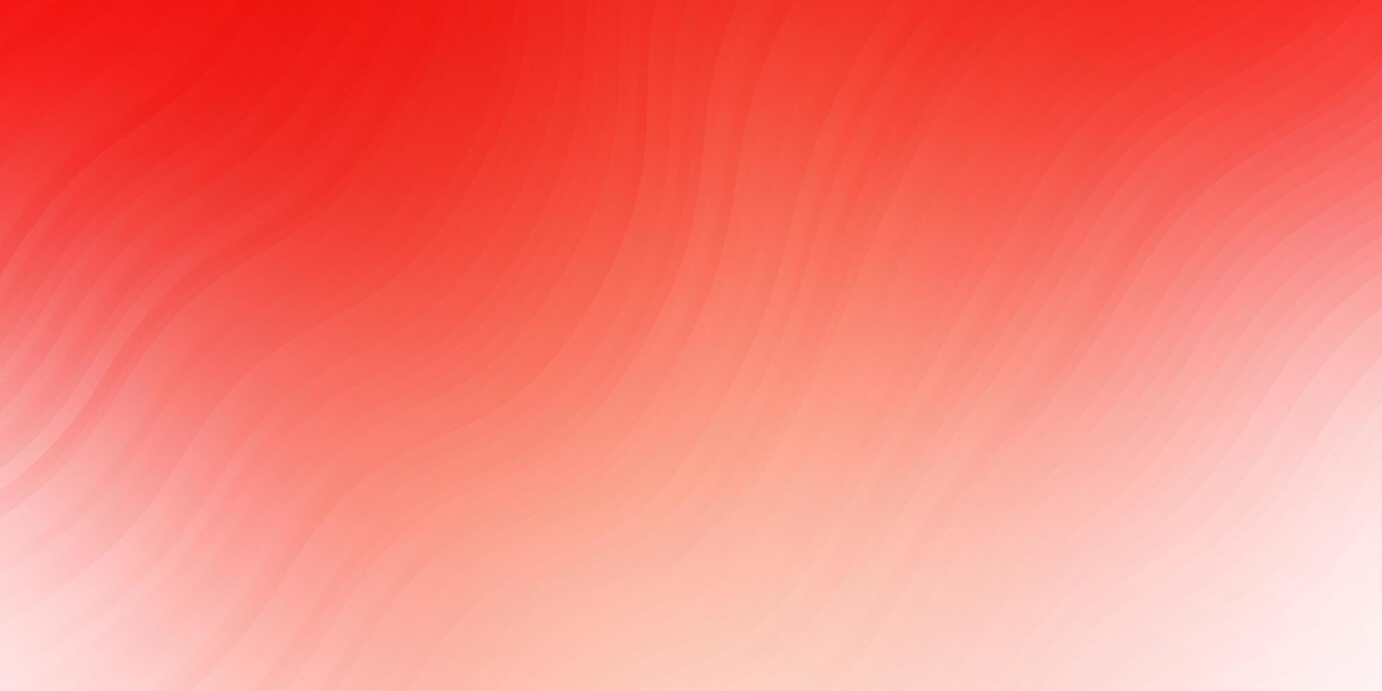 Light Red vector template with curves.