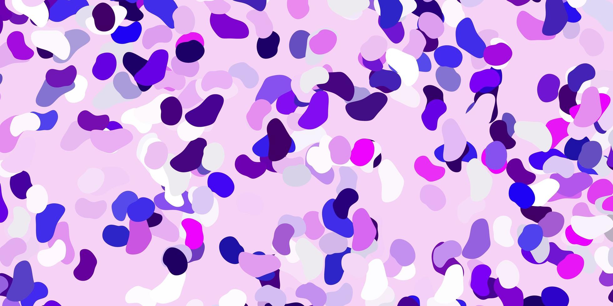 Light purple vector template with abstract forms