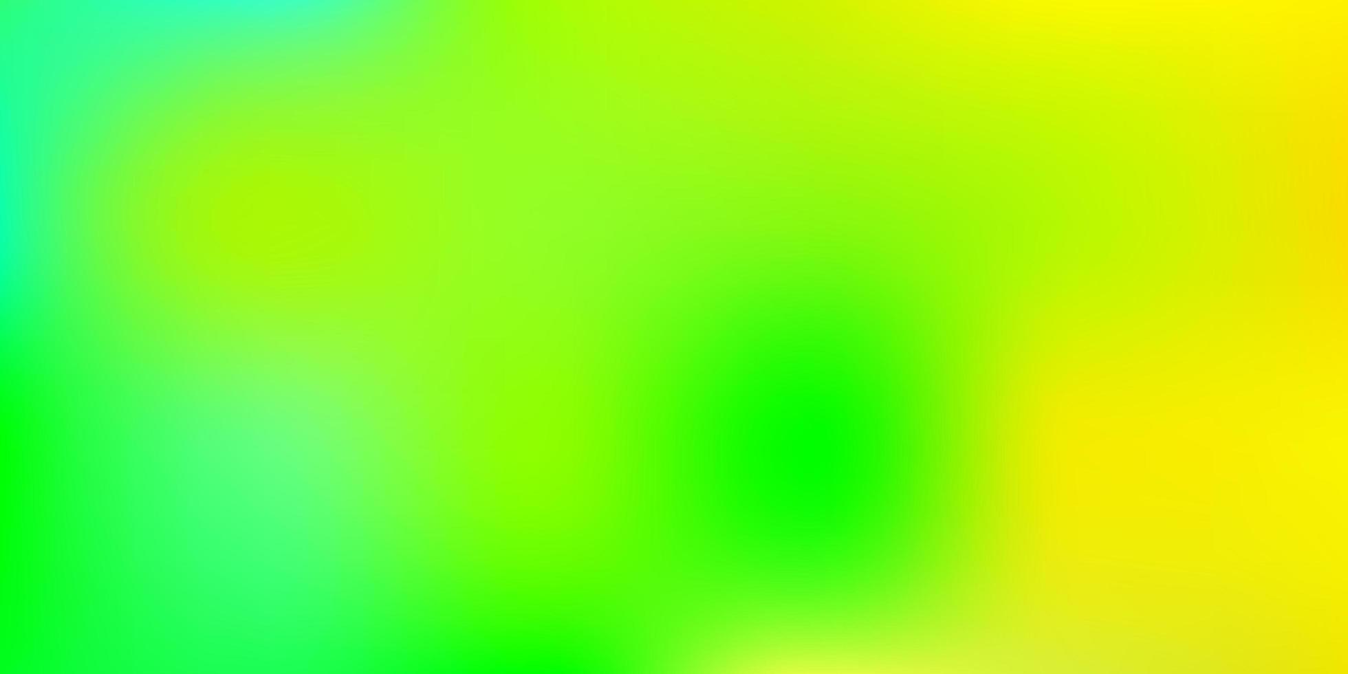 Light Green, Yellow vector abstract blur template.