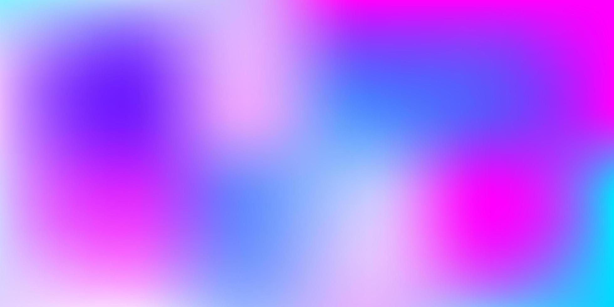 patrón de desenfoque de vector rosa claro, azul.